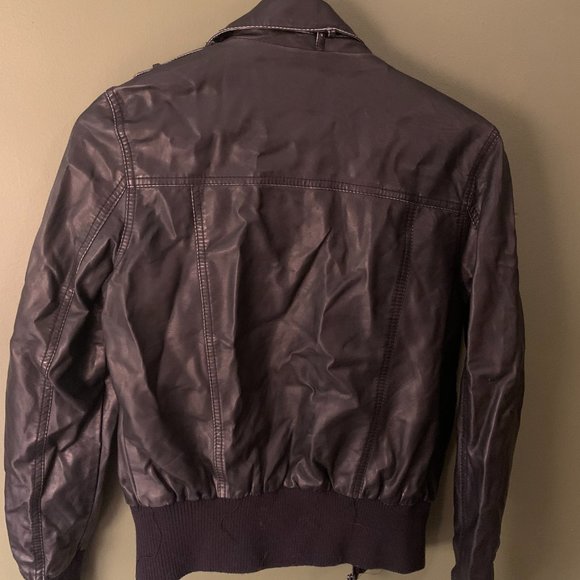 Faux Leather Jacket - Picture 2 of 4